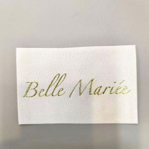 Machine à étiquettes tissées pour la production de logos de marque, étiquettes tissées haute densité pour vêtements, personnalisables - Product Image 3