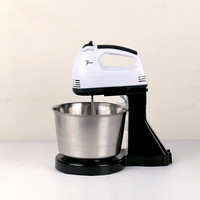 Vente en gros de batteur à oeufs de bureau électrique support/table en plastique petit batteur mélangeur de crème à pâte pour usage domestique