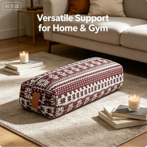 Coussin carré de méditation et de yoga portable DoYourSports, écologique, avec rembourrage en coton biologique - Product Image 4