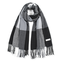 Écharpe pour femme, châle à carreaux, style élégant pour fille, châle chaud d'hiver