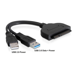 Cable <span class=keywords><strong>USB</strong></span> 3.0 Easy Drive con Núcleo de Cobre a Adaptador de Disco Duro <span class=keywords><strong>SATA</strong></span> SSD, Controlador ASM1053, Modelo de Lectura de 2.5 Pulgadas ADPU2ST-A01 - Product Image 2