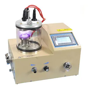 3 Rotary Targets Plasma Sputtering Coater with A Touch Screen Digital Controller