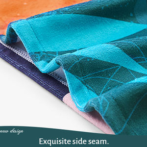 <span class=keywords><strong>Toalla</strong></span> de microfibra para el cabello, diseño de impresión completo personalizado, súper absorbente de agua, Antifrizz turbante, secado rápido - Product Image 3