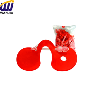 แว่นตาป้องกันไก่ต่อย WANJIA แบบใช้ซ้ำได้ ทำจากพลาสติก สีแดง ป้องกันไก่ต่อย ป้องกันนกกระทาต่อย - Product Image 5