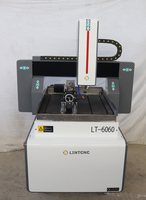 3030 4040 6060 Gietijzeren Structuur Mini Metaal Cnc Snijmachine Router Cnc 400*400Mm Staal Koper Aluminium Ijzer Metalen Snijder
