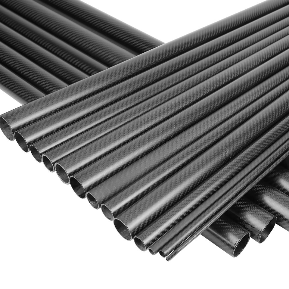 Carbon-Vierkantrohr 800 Mm – 3K, Matte Oberfläche, 40x40x3,8 Mm, Für DIY, Modellbau & Mechanische Konstruktionen