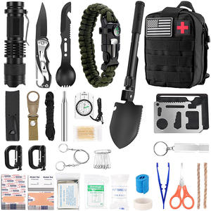 Kit de Supervivencia de Emergencia <span class=keywords><strong>para</strong></span> Exteriores Completo, con Radio y Herramientas de Supervivencia, <span class=keywords><strong>para</strong></span> <span class=keywords><strong>Senderismo</strong></span> y Campamento en la Naturaleza - Product Image 1