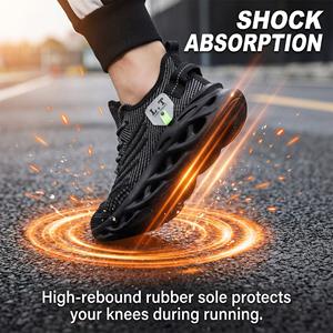 Sneakers polyvalentes tendance pour hommes et femmes, avec coutures stylées et contraste de couleurs à la mode. - Product Image 5