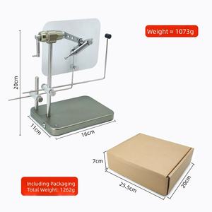 Étau <span class=keywords><strong>de</strong></span> fixation <span class=keywords><strong>de</strong></span> mouches à 360 degrés avec finisseur <span class=keywords><strong>de</strong></span> fouet et <span class=keywords><strong>enfileur</strong></span> <span class=keywords><strong>de</strong></span> canette et <span class=keywords><strong>de</strong></span> doublage pour la pêche à la mouche - Product Image 5