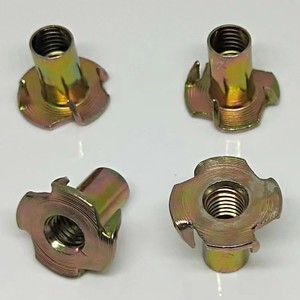 <span class=keywords><strong>M6</strong></span> M8 M10 Din المجلفن 4 مخلب الخشب إدراج المحملة الجوز 4 الشق المكسرات - Product Image 5