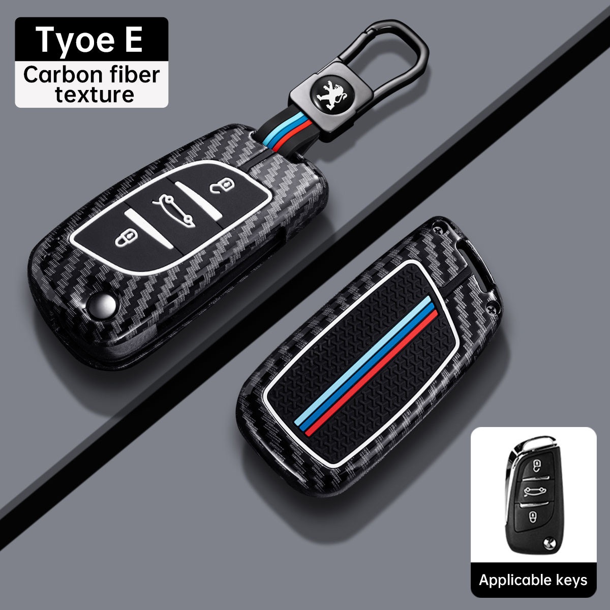 Type E-Gun couleur + boucle en métal