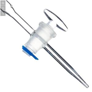 Pasta de vidro do laboratório <span class=keywords><strong>10ml</strong></span> 25ml 50ml 100ml com rolha de ptfe - Product Image 3