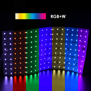 Láminas LED SMD5050 2835 RGB+W Cortables, Flexibles de 24V, Lámina de 324 LED para Iluminación de Encimeras de Mármol - Product Image 3