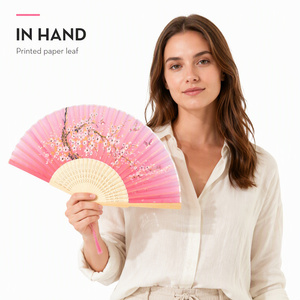 Abanico de mano personalizado para bodas, abanico español de PVC, abanico de seda, abanico de encaje, abanico de mano para fiestas. - Product Image 3