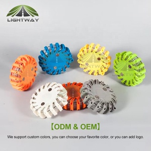 Advertencia en la carretera Ciclismo <span class=keywords><strong>Coche</strong></span> Baliza Lámpara DE SEGURIDAD Flash de mano Señal Flare Recargable Led Tráfico Bengalas Luz de emergencia - Product Image 3