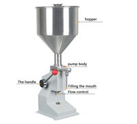 Petite machine de remplissage manuelle de liquides, haute productivité, facile à utiliser, pour bouteilles, canettes, parfums, huiles essentielles, lotions corporelles