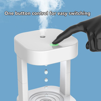 Humidificateur anti-gravité 580ml Humidificateur de bureau Humidificateur d'air