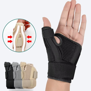 Attelle de poignet réglable en néoprène pour stabilisation du pouce, respirante, antidérapante, unisexe, pour le syndrome du canal carpien et l'arthrite (1 pièce) - Product Image 2