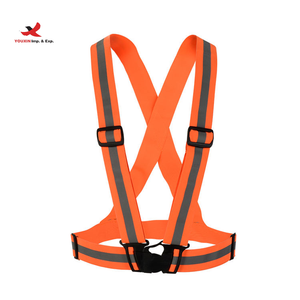 Cinturón Reflectante Elástico Ajustable, Chaleco de Seguridad para Exteriores, Chaleco para Correr Recargable con Hebilla, Chaleco con Cinturón GZ RTS, Pedido Mixto al por Mayor - Product Image 2