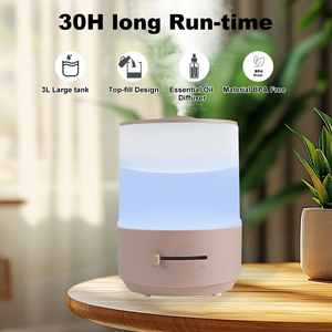 Điện siêu âm tạo độ ẩm khuếch tán nhựa hương liệu thiết bị 3L công suất <36dB tiếng ồn USB powered phòng lớn hộ gia đình - Product Image 4