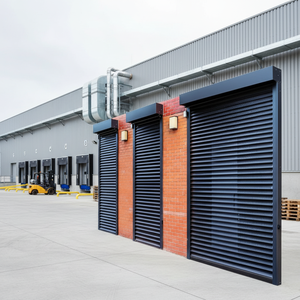 Porte de <span class=keywords><strong>garage</strong></span> à enroulement électrique en alliage d'aluminium Changzhengyuan W-22, style moderne et simple, isolation thermique, coupe-vent - Product Image 3