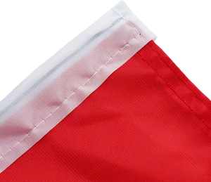Bandera Roja Sólida para Coche de 18*12 Pulgadas (30*45 cm), Bandera de Color Sólido para Ventana de Coche - Product Image 3