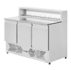 <span class=keywords><strong>Precio</strong></span> de fábrica Comercial de acero inoxidable Ensaladera Refrigerador Ensalada de frutas <span class=keywords><strong>Vitrina</strong></span> <span class=keywords><strong>refrigerada</strong></span> - Product Image 3