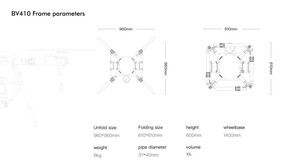 Marco de Dron de 5 pulgadas Dron Cinewhoop - Product Image 5