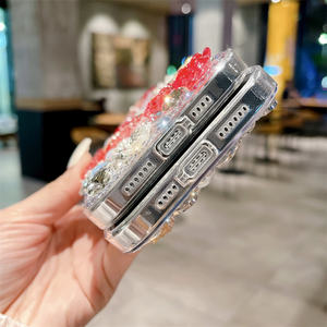 Funda de Teléfono de Lujo con Brillantes y Diamantes de Imitación para iPhone 17 Pro <span class=keywords><strong>Max</strong></span>, Fundas Protectoras con Purpurina para Chicas - Product Image 5