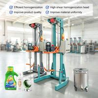 Mélangeur Homogénéisateur Émulsifiant Automatique de Bureau à Haute Vitesse pour Cosmétiques, Mini Machine à Émulsionner à Vendre