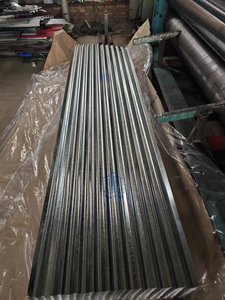 ألواح فولاذية مجلفنة مموجة مغطاة بالزنك الساخن Dx51D Dx52D بسماكة 1 مم و3 مم و5 مم و6 مم - Product Image 2