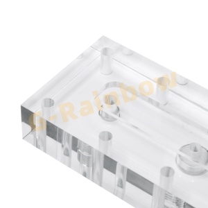 CNC précis coupant le bloc de <span class=keywords><strong>pont</strong></span> de connexion de fraisage de fil d'OEM - Product Image 4