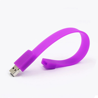 Gelang Silikon Modis Usb Flash Drive, Logo Kustom Gelang Karet Usb Pendrive Terlaris