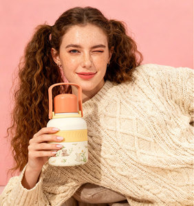 Botella de Agua Infantil Northfox de 800 ml, de Acero Inoxidable, Aislada al Vacío, con Tapa de Vaso, a Prueba de Fugas, Libre de BPA, para la Escuela - Product Image 6
