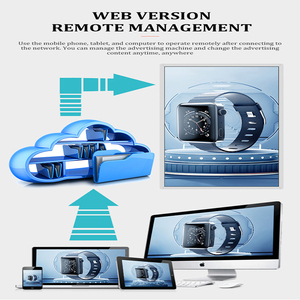 Pantalla táctil de alta calidad de 50 55 65 pulgadas con sistema Android reproductor de publicidad Displayer señalización Digital montada en la pared - Product Image 6