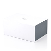 Boîte cadeau magnétique de luxe pliable, emballage plat, boîte rigide en carton ondulé pour chaussures, impression personnalisée, emballage en papier
