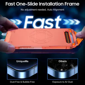 2.5D Полный Клей закаленное стекло протектор экрана для iPhone 15 Pro Max высокий прозрачный набор аксессуаров для мобильного телефона
