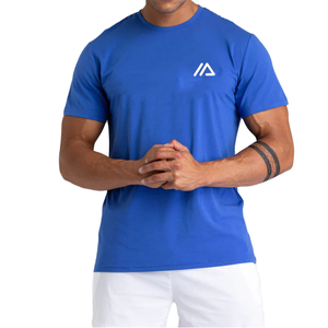 Camisetas Deportivas Extra Grandes para Hombre, Personalizables OEM, con Estampado Serigrafiado, Diseño Sólido, Dobladillo Curvo, Hechas en China - Product Image 3