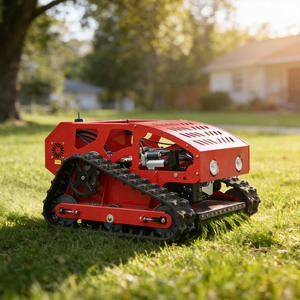 Bestselling Products Hot Sale New Design Self-propelled <b>Track</b> Lawn <b>Mower</b> Gasoline Automatic Small <b>Remote</b> <b>Control</b> Manufacturer - Product Image 1