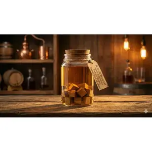 The Barrel House Virutas de Roble Americano 1kg Tostado Oscuro Reutilizables Utensilios de Bar para Ahumar Cócteles - Product Image 5