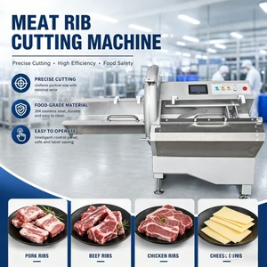 Macchina Industriale per il <span class=keywords><strong>Taglio</strong></span> delle Costine per la Lavorazione della Carne |   Macchina Taglia-Ossa ad Alta Efficienza per Costine di Maiale, Cotolette di Agnello e Carne Bovina - Product Image 1