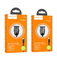 Chargeur de voiture HOCO Z43 Mighty à port unique QC3.0