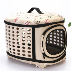 Factory Outlet Small Outdoor Portable Breathable EVA Pet Dog Cat Travel Carring Tote House