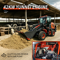 Hocheffizienter Radlader KL932 42kW 0,45m³ Schaufel Landwirtschaftsmaschine für Obstgarten-Gewächshaus-Ackerarbeiten