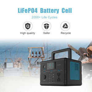 Station d'alimentation portable PuFa 500w 110v 220v, alimentation portable d'urgence pour le camping, alimentation solaire portable pour la maison - Product Image 5