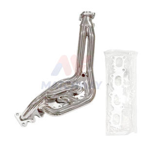 أنابيب عادم MATCHWAY لسيارات مرسيدس بنز C220 C230 SLK230 موديلات 1994-2004، محرك <span class=keywords><strong>2</strong></span>.<span class=keywords><strong>2</strong></span> لتر و<span class=keywords><strong>2</strong></span>.3 لتر، من الفولاذ المقاوم للصدأ، ملحومة 100% بتقنية TIG، تشطيب مصقول - Product Image 2