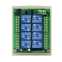 433mhz DC 12V 10A 8 canaux télécommande sans fil interrupteur émetteur et récepteur universel moteur lumière porte fenêtre contrôle