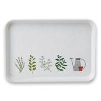Conception personnalisée Plateau de restauration rapide en mélamine rectangulaire écologique Ensemble de service Technique de l'émail de couleur