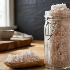 Sel de table naturel en poudre, sel de l'Himalaya rose foncé, condiment comestible, emballage personnalisé, pour la cuisson et la réduction des gonflements. - Product Image 1
