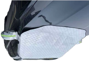 2025 cubierta de <span class=keywords><strong>coche</strong></span> impermeable duradera protección de 4 capas UV Frost limpiaparabrisas espejo <span class=keywords><strong>Protector</strong></span> para parabrisas de nieve - Product Image 4